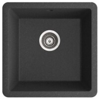 Marmorin FADO 460 Metalik Siyah P_Z_030_10_0460_3eec62 Granit Evye 1 Gözlü Damlalıksız - Marmorin