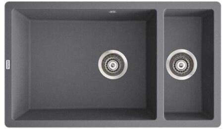 Marmorin LANDO 720 Metalik Siyah P_Z_049_50_0720_366572 Granit Evye 1,5 Gözlü Damlalıksız - 1