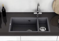 Marmorin LANDO 720 Metalik Siyah P_Z_049_50_0720_366572 Granit Evye 1,5 Gözlü Damlalıksız - 4