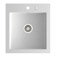 Marmorin NERO 550 Metalik Siyah P_Z_060_10_0550_e252d3 Granit Evye 1 Gözlü Damlalıksız - Marmorin