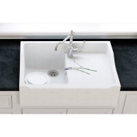 Marmorin RUBID 895 Metalik Siyah P_Z_074_11_0895_cfafa2 Granit Evye 1 Gözlü Damlalıklı - Marmorin (1)