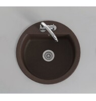 Marmorin TANAT 500 Metalik Siyah P_Z_080_80_0500_910032 Granit Evye 1 Gözlü Damlalıksız - 3