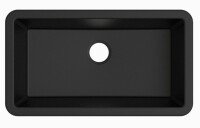 Marmorin VENUS A33 Metalik Siyah P_Z_642_10_0838_6ddc73 Granit Evye 1 Gözlü 838mm Damlalıksız - Marmorin