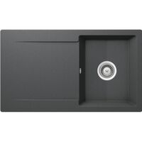 Schock Epure D-100 Inox Tezgahüstü 1 Göz Evye - Schock