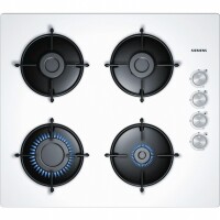 SIEMENS EO6C2PB11O Beyaz Cam Ankastre Gazlı Ocak - Siemens (1)