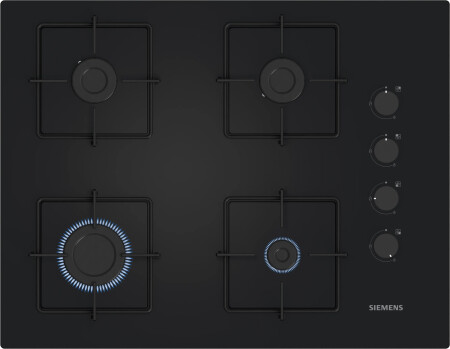 SIEMENS EO7C6PP30O iQ300 Ankastre Siyah Cam Gazlı Ocak - Siemens