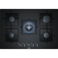 SIEMENS EP7A6QB10 Ankastre Siyah Cam Gazlı Ocak - Siemens (1)