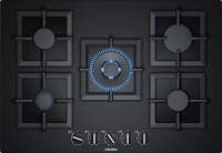 SIEMENS EP7A6QB20 Ankastre Siyah Cam Gazlı Ocak - Siemens