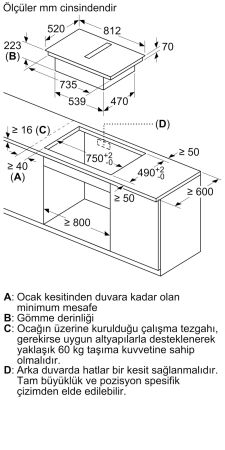 SIEMENS EX875LX67E iQ700 Davlumbaz Entegreli Siyah Indüksiyon Ocak - 9