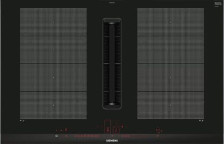 SIEMENS EX875LX67E iQ700 Davlumbaz Entegreli Siyah Indüksiyon Ocak - 2
