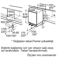 SIEMENS GU15DADF0 iQ500 Ankastre Tezgah Altı Dondurucu - Siemens (1)