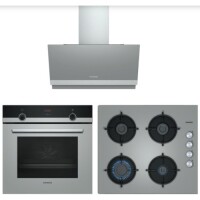 Siemens HB234FEH0T-EO6C8PO00O-LC65KAJ70T Titanium Gri Ankastre Set 2 (60 Cm Ocaklı) - Siemens