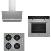 Siemens HB514FBH0T-EO6C8PO00O-LC65KAJ70T Titanium Gri Ankastre Set 1 (60 Cm Ocaklı) - Siemens