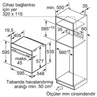 SIEMENS HN678G4S1, Mikrodalga ,Buhar Destekli Pişirme, Ankastre Fırın - 8