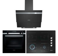 Siemens HR538ABS1-EO7C6PO12O-LC65KAJ60T Siyah Ankastre Set 2 - Siemens