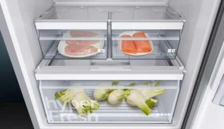 Siemens KG56NCXE0N iQ300 Alttan Donduruculu DarkSteel Line Buzdolabı - 7