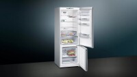 SIEMENS KG56NQWF0N İQ500 Alttan Donduruculu Seramik Kaplı Beyaz Buzdolabı - 2