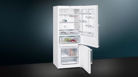 SIEMENS KG76NAWF0N iQ500 Alttan Dondurucu Kombi Beyaz Buzdolabı - 3