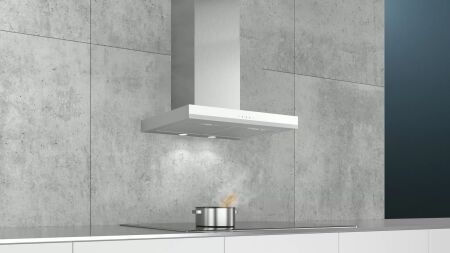 SIEMENS LC67BBK20T iQ300 Duvar Tipi 60 cm Beyaz Davlumbaz - 4