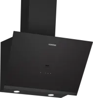 SIEMENS LC67KPJ30T iQ500 60 cm Duvar Tipi Siyah Cam Davlumbaz - 1