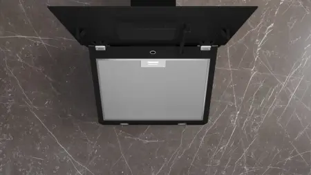 SIEMENS LC67KPJ30T iQ500 60 cm Duvar Tipi Siyah Cam Davlumbaz - 3