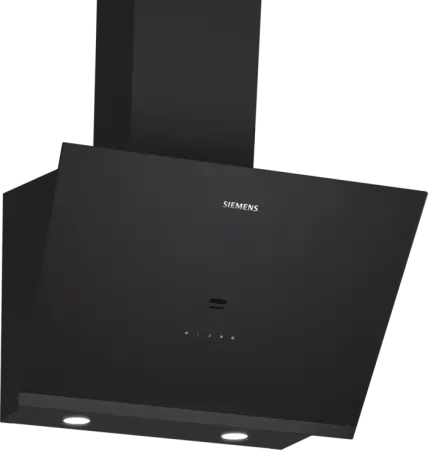 SIEMENS LC67KPJ30T iQ500 60 cm Duvar Tipi Siyah Cam Davlumbaz - 1