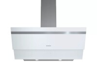 Siemens LC95KA270T 90 cm Eğimli Beyaz Cam Davlumbaz - Siemens