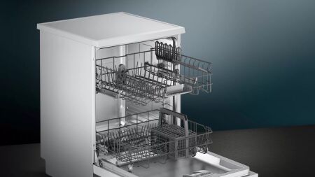 SIEMENS SN213W01BT iQ100 Beyaz Solo Bulaşık Makinesi - 5
