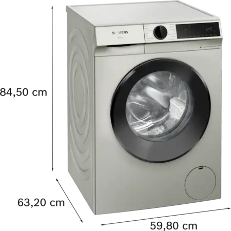 SIEMENS WG42K2ZXTR IQ500 9 KG 1200 Devir Çamaşır Makinesi - 4