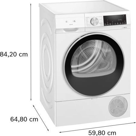 SIEMENS WQ42A201TR iQ300 9 Kg Çamaşır Kurutma Makinesi - 3