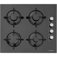 Silverline CS5349B01 Ankastre Ocak Siyah Cam Ocak - 