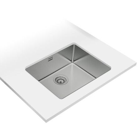 TEKA BE LINEA 50.40 RS15 Tezgahaltı 1 Göz Paslanmaz Çelik Eviye - 2