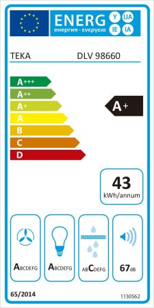 TEKA DLV 98660 BK TOS 90 cm Siyah Cam Tasarım Duvar Tipi Davlumbaz - 9