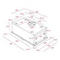 TEKA GFH 73 Ankastre Aspiratör - Teka (1)