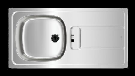 TEKA GRAVITY Tezgahüstü Sağ Damlalıklı Mikroketen Çelik Eviye - 2