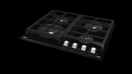 TEKA GZC 64320 XBC BK (E4) 60 cm Seramik Cam Siyah Ankastre Gazlı Ocak - 3