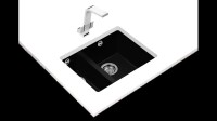 TEKA SQUARE 560 TG Tezgahaltı Black Granit Eviye - 2