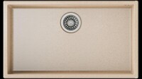 TEKA SQUARE 72.40 TG Tezgahaltı Avena Beige Granit Eviye - 1
