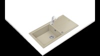 TEKA STONE 60 L-TG Tezgahüstü Topasbeige Granit Eviye - Teka (1)