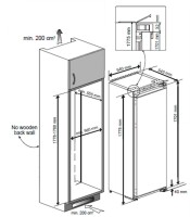 TEKA TKI2 300 Tek Kapılı Ankastre Buzdolabı - Teka (1)