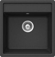 Schock Nemo N-100 Nero Tezgahüstü Tek Göz Evye - Schock