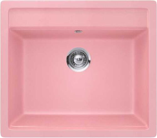 Schock Nemo N-100 S Pink Tezgahüstü Tek Göz Evye - 1