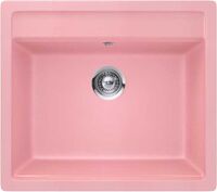 Schock Nemo N-100 S Pink Tezgahüstü Tek Göz Evye - Schock